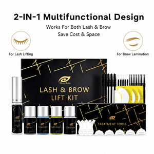 Kit de rehaussement de <span class=keywords><strong>cils</strong></span> et de lamination de sourcils à la kératine OEM, ensemble semi-<span class=keywords><strong>permanent</strong></span> pour <span class=keywords><strong>recourber</strong></span> <span class=keywords><strong>les</strong></span> <span class=keywords><strong>cils</strong></span> - Product Image 5