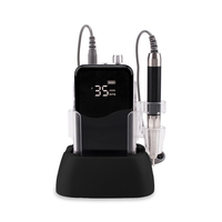Nouvelle Machine de Bureau Misbeauty Rose, Perceuse à Ongles Sans Balais Rechargeable et Sans Fil, Kit de Manucure Pédicure pour Équipement d'Onglerie