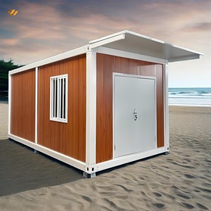 Casa Contenedor Desmontable de Lujo Moderna y Personalizada de 20 pies/40 pies, Tipo Cabaña Pequeña Prefabricada - Product Image 1