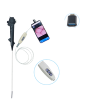 Endoscope équin sans fil EURVET, gastroscope vétérinaire portable WiFi compatible avec les smartphones, sonde détachable pour l'examen des chevaux