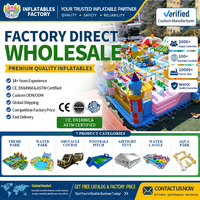 Parc d'attractions gonflable personnalisé Airfunpro, écologique, en bâche PVC, pour adultes et enfants, jeux aquatiques en plein air
