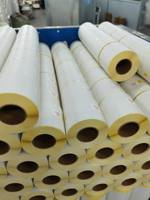 Rouleaux d'étiquettes thermiques vierges à gratter en gros pour promotion en supermarché, autocollants codes-barres 500 pièces/rouleau 60x40mm 70g