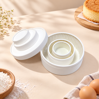 Tube en papier pour gâteau cylindrique 200 ml, boîte à bonbons, emballage pour gâteaux, boîte à cupcakes