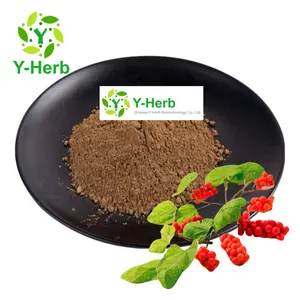 Y-Herb Supply Chinese Schisandra Chinensis Powder/ Wu Wei Zi Extract 2% Total Schizandrins