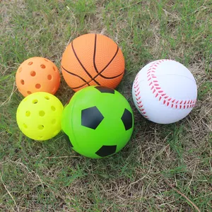 All'ingrosso PU antistress Ball Mini basket Football Baseball Soft Fidget Toy antistress spugna schiuma palle Kid Play Ball