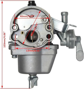 Carburador OEM de 49 cc de aleación de aluminio de 2 tiempos para Robin NB411 PZ13A 1E40F-6 CG411 BG411, piezas para desbrozadora y cortacésped - Product Image 5