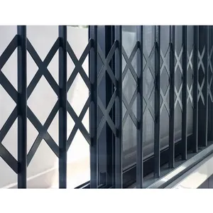 Aluminum alloy security grilles steel burglar proof for aluminum windows