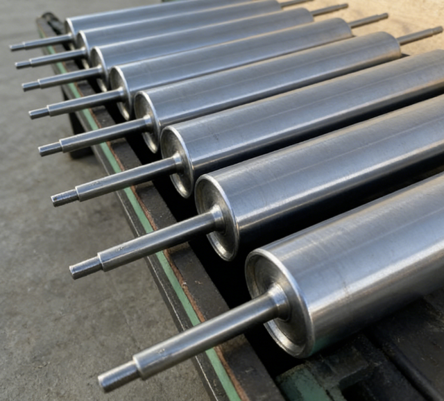 New Jinhecheng Roller Bearings Chrome-Plated Corrosion-Resistant Durable Material Handling Equipment Parts High Load