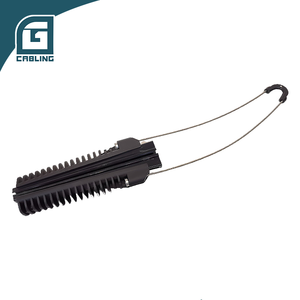 Gcabling <span class=keywords><strong>Compression</strong></span> Electrical Abc Accessoires <span class=keywords><strong>Pince</strong></span> d'ancrage <span class=keywords><strong>Câble</strong></span> de tension Drop Wire Meter Strain Clamp for Fiber Optic Cable - Product Image 1