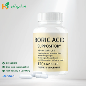 ยาแคปซูลกรดบอริกคุณภาพสูง OEM แบรนด์ส่วนตัว ยอดขายดี สำหรับทำความสะอาดช่องคลอดผู้ใหญ่ ช่วยดีท็อกซ์ - Product Image 1