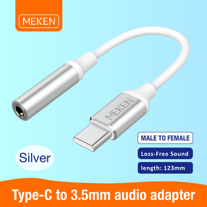 Factory Cheap Price Soft ABS+PVC Audio USB Type C 3.5mm <strong>Aux</strong> <strong>Cable</strong> 123mm Computer Amplify Car Stereo Headphone <strong>Speaker</strong> <strong>Mobile</strong> - Product Image 6