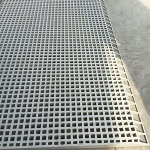 1.5인치 두께 4X8 피트 FRP 그레이팅 보행자 통로 플랫폼 19X19mm 메쉬 성형 유리섬유 강화 플라스틱 고강도 절단 - Product Image 3