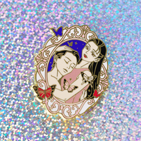 Épingles en émail personnalisées d'anime et de dessin animé Mignon métal pailleté en fer dur avec technique plaquée quantité minimale de commande bas Logo personnalisé pour épinglette