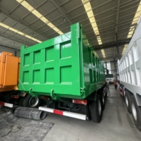 Специализированный восстановленный самосвал SINOTRUK HOWO TX 6X4 для перевозки речного песка, с новыми износостойкими шинами, увеличенный срок службы