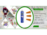 Colle adhésive en spray de haute qualité Sk100 de 600 ml pour broderie, patchwork et basting