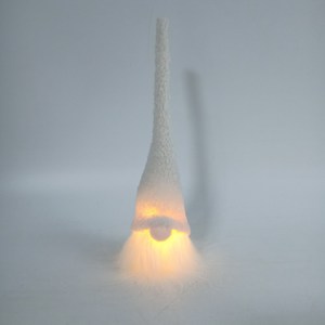 Nid d'ange en peluche blanc avec paillettes, station européenne, ornement de Table, gays de noël, étoile dorée, <span class=keywords><strong>2022</strong></span> - Product Image 1