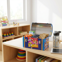 Boîte cylindrique personnalisée en fer blanc pour échantillonnage rapide, emballage alimentaire pour chocolats, bonbons et articles cadeaux - Direct usine