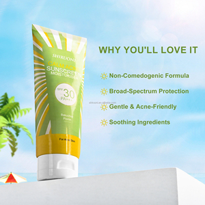 Oem Odm Venta al por mayor Calmante Suave Acné Amigable Ácido Hialurónico Bakuchiol Spf 30 <span class=keywords><strong>Protector</strong></span> <span class=keywords><strong>Solar</strong></span> - Product Image 2