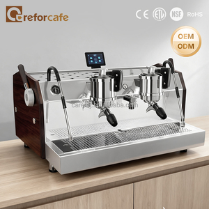 เครื่องชงกาแฟอิตาเลียนแบบหลายหม้อต้ม 9 บาร์ 2 ปั๊มโรตารี่ในตัว เครื่องชงเอสเพรสโซเชิงพาณิชย์ระดับมืออาชีพ รุ่น CB-M935D เครื่องชงกาแฟ CB - Product Image 5