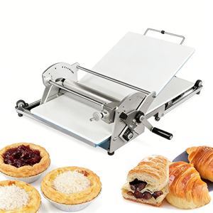<span class=keywords><strong>Laminoir</strong></span> à pâte électrique compact et efficace, pour usage commercial et domestique, idéal pour la pâtisserie danoise - Product Image 4