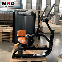 Máquina de torsión de torso giratorio para entrenamiento abdominal y oblicuo, fortalecedor de core, con carga media, con sistema de pin load de acero, equipo de fitness para gimnasio