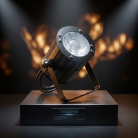 Mini projecteur PAR DMX 50W COB en aluminium moulé, blanc froid, blanc chaud, RGBW