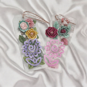 Marcapáginas <span class=keywords><strong>de</strong></span> flores cortadas con láser <span class=keywords><strong>de</strong></span> acrílico púrpura Rosa ZSHCH1741 para <span class=keywords><strong>agencia</strong></span> <span class=keywords><strong>de</strong></span> viajes <span class=keywords><strong>de</strong></span> educación automotriz - Product Image 5