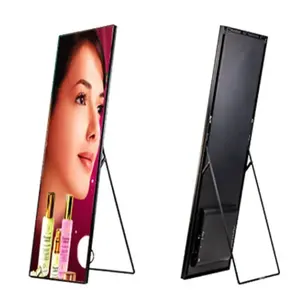 Led video digital led poster displays indoor hight refresh rate P1.8 led screen of store and bar