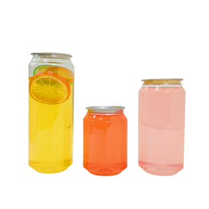 Groothandel Pull-Ring <span class=keywords><strong>Plastic</strong></span> Flessen 250/330/<span class=keywords><strong>500Ml</strong></span> Huisdier Kan Voor Vruchtensap Soda Water Andere Dranken - Product Image 2