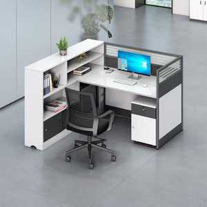 Escritorio de Oficina Modular de Madera de Alta Calidad, Moderno y Elegante, Convertible, de 1.5m - Product Image 5