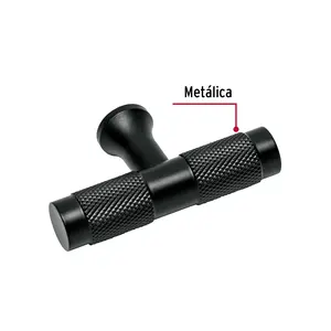 Master con 432 unità "segovia" stile pomello in metallo, nero, HERMEX - Product Image 2