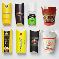 Boîte à compartiments personnalisée avec logo imprimé pour restaurant arabe halal, emballage en papier pour grillades, Tarna, Shawarma, Kebab, boîte oreiller