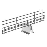 Prix d'usine soudure lisse acier type droit panier en treillis métallique anti-poussière chemins de câbles pour diverses applications industrielles