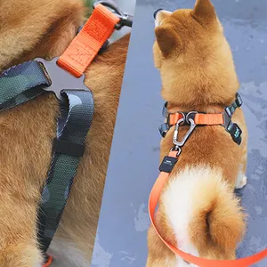 調節可能なベスト犬牽引ロープ犬用ハーネス