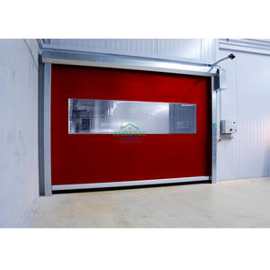 Vente en gros de tissu PVC pour lave-auto plastique <span class=keywords><strong>action</strong></span> rapide système de servo automatique porte roulante à grande vitesse à rouleau rapide - Product Image 2