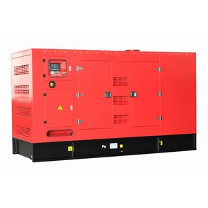 Prime power 100kw diesel generator set with soundproof function protection