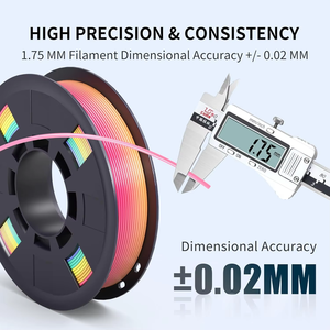 เส้นพลาสติก PLA สำหรับเครื่องพิมพ์ 3 มิติ แบบด้าน TPU ขนาด 1.75 มม. น้ำหนัก 1 กก. แบบม้วน ย่อยสลายได้ ยืดหยุ่น วัสดุสำหรับการพิมพ์ 3 มิติ จากโรงงาน - Product Image 3
