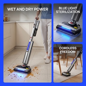 PG16PRO Cordless <b>Handheld</b> <b>Vacuum</b> Cleaner 27KPa Strong Suction Rechargeable for Home Pet Hair - Product Image 3