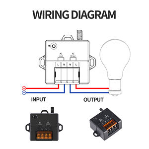 Mini interrupteur sans fil AC 240V 10A pour le contrôle des chauffe-eau, interrupteur à distance haute puissance pour contrôler les appareils à haute consommation - Product Image 4