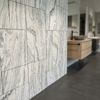 Meilleur Prix Revêtement Mural Flexible en Pierre Naturelle Luxe Écologique Imperméable pour Cuisine, Salle à Manger, Salle de Bain, Maison, Bureau, Centre Commercial