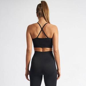 Nouveau type D'énergie sexy sans couture bande dames <span class=keywords><strong>yoga</strong></span> sport soutien-gorge et pantalon ensemble - Product Image 4