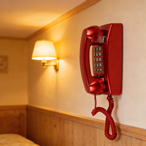 <span class=keywords><strong>Téléphone</strong></span> <span class=keywords><strong>fixe</strong></span> <span class=keywords><strong>Bluetooth</strong></span> rétro avec fonction mains libres pour les systèmes Android et iOS, fonction d'assistant vocal - Product Image 5