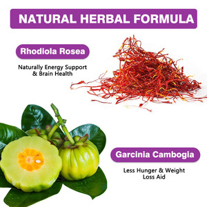 Best Selling <b>Saffron</b> Extract Gummies Natural Herbal Rhodiola Rosea powder for Adults Boost Antioxidant and Energy Candy Gummies - Product Image 4