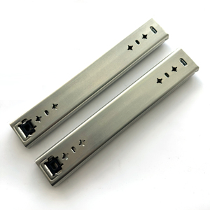 Rieles Telescópicos de Alta Resistencia de 53 mm, Capacidad de Carga de 90 kg, Tipo Guía para Cajones, Precio Económico, Alta Calidad, Suministro de Fábrica - Product Image 2