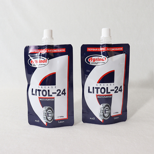 Sac d'emballage d'huile <span class=keywords><strong>moteur</strong></span> 100ml personnalisé jus de boisson liquide Doypack pochette de bec d'emballage de lubrifiant pochette debout avec bec - Product Image 5