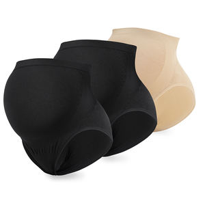 BOJIN, superventas, bragas de embarazo con soporte Abdominal para mujer, ropa interior de maternidad cómoda <span class=keywords><strong>sin</strong></span> costuras, bragas de embarazo de cintura alta suave - Product Image 5