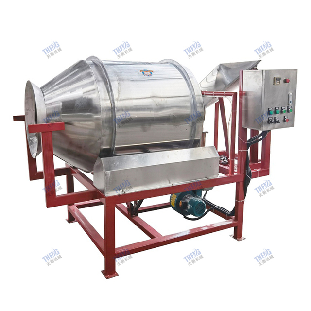 Cheap Factory Price Two-dimensional Blener Rotating Drum Mixer Food Industry/ Ribbon Blender for Food/ Powder Mixing Machine
