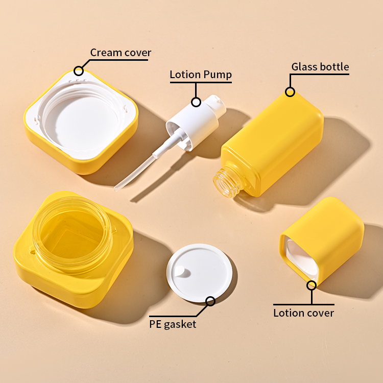 double open cosmetics packaging