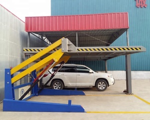 Système de levage de voitures à deux poteaux et à deux niveaux pour garages résidentiels - Product Image 3