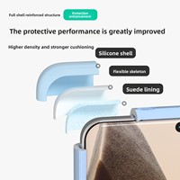 Étui de téléphone portable en silicone liquide de luxe pour OnePlus Ace 6 Pro Ace 5 Ultra, coque de téléphone à couverture intégrale pour OnePlus 13 13T